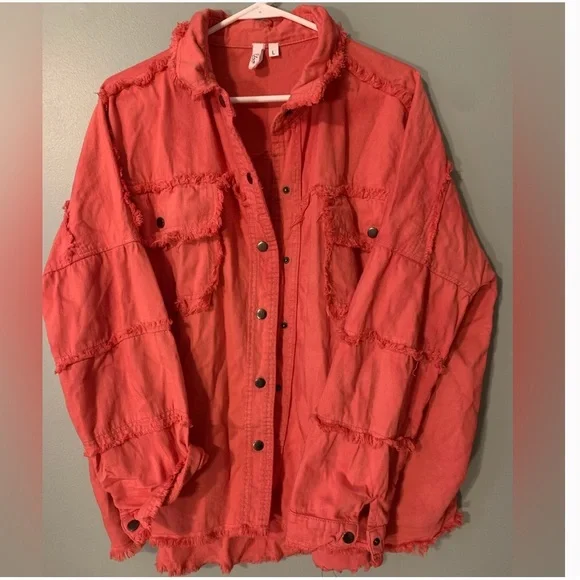 Elan Red Rock & Roll Devan Oversized Jacket - Picture 2 of 10